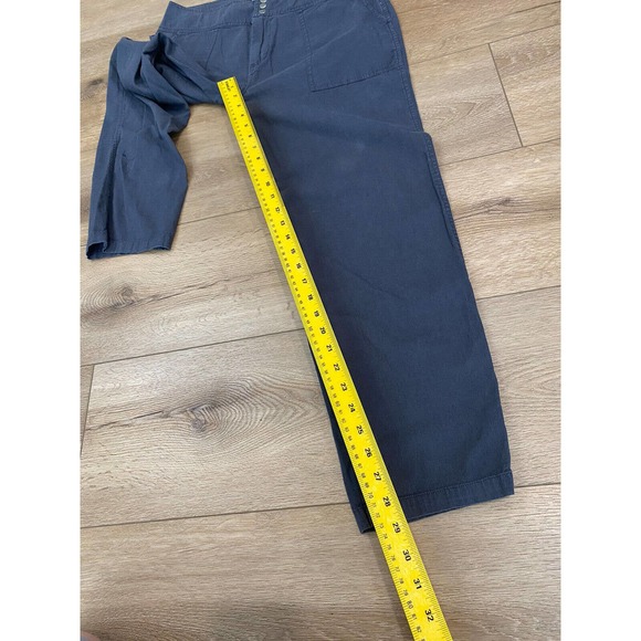 Carbon 2 Cobalt Women’s Size 10 Leeway Cotton-Linen Blend Pant Resort Relaxed - Picture 8 of 8